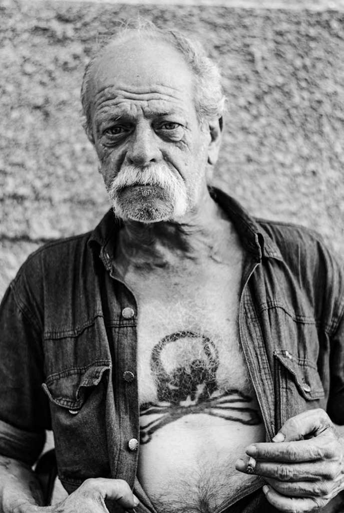 retrato vagabundo tatuaje carcelario